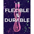 thumbnail image 5 of Liquipel Powertek iPad & iPhone Lightning Charger Cable, Fast Charging 6ft MFI, Neon Party, 5 of 8