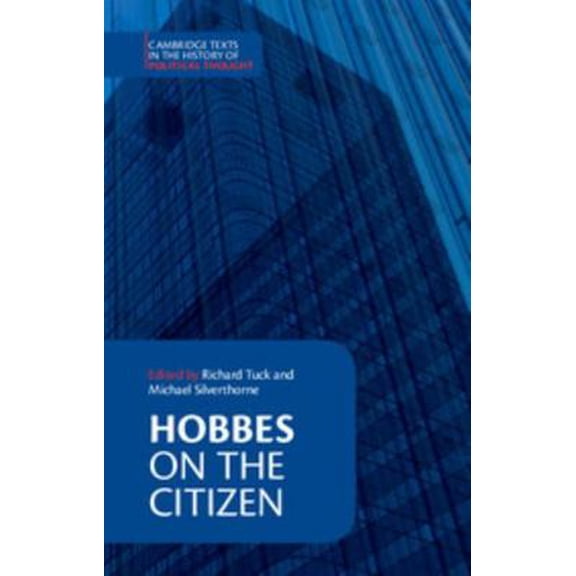 Pre-Owned Hobbes: On the Citizen (Paperback) 0521437806 9780521437806