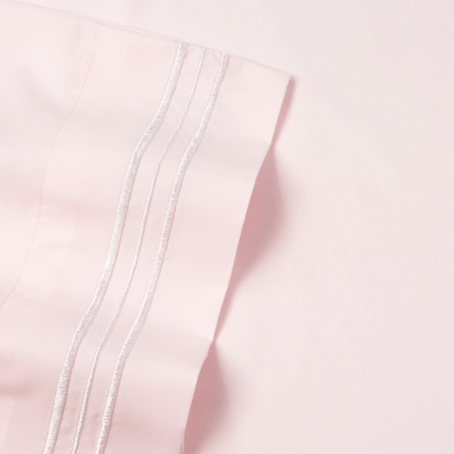 Sweet Home Collection 1800 Series Bed Sheets - Extra Soft Microfiber Deep Pocket Sheet Set - Pale Pink, Twin