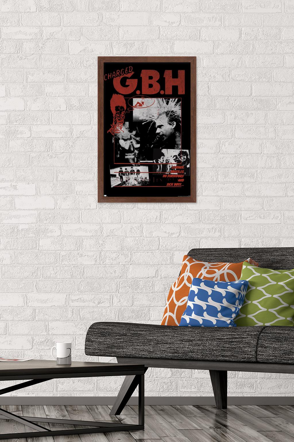 GBH - Montage Wall Poster, 14.725" x 22.375", Framed