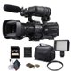 thumbnail image 1 of JVC GY-HM850U ProHD Compact Shoulder Mount Camera with Fujinon 20x Lens With 16GB Memory Card, LED Light, Case and More - Starter Bundle JVC GY-HM850U, 1 of 4