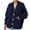 Dark Blue, variant on JGGSPWM Womens Solid Button Down Cardigans Sweaters Flattering Jumper Long Sleeve Comfy Sweater Classic Pullover V Neck Sweaters Dark Blue XL