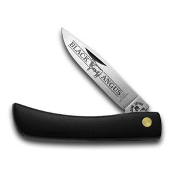 German Kissing Crane Small Black Angus Sodbuster Pocket Knife Knives Walmart Com Walmart Com