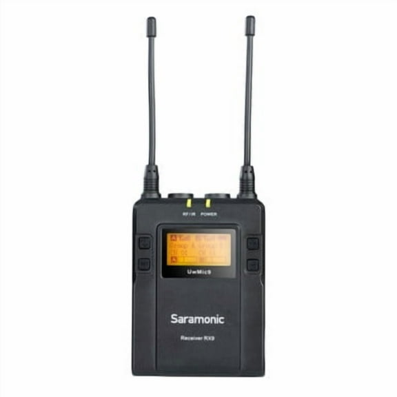 Saramonic UwMic9 RX9 Dual-Channel UHF Portable Camera-Mountable Wireless Receiver