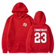 thumbnail image 3 of Sudadera con capucha con el logotipo de Bailey Zimmerman BZ para hombre y mujer, unisex, informal, de manga larga, ropa de calle con capucha, 3 of 5