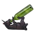 thumbnail image 3 of Ebros Elixir of Doom Macabre Black Unicorn Wine Holder Figurine Kitchen Statue, 3 of 6