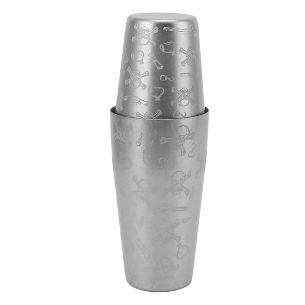 Bartender Shaker,Cocktail Shaker Stainless Steel Bar Bartender Shaking Tins Boston Cocktail