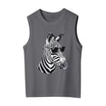 thumbnail image 3 of HUITKMM Girls Top Summer Sleeveless Tops Cute Round Neck Casual Tees for Girl with Print, 3 of 3