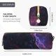 thumbnail image 3 of Easygdp Galactic Wolf Stare para Estuche de Lápices de Cuero, Estuche de Papelería de Cuero, Estuche de Gran Capacidad con Cremallera, 3 of 7