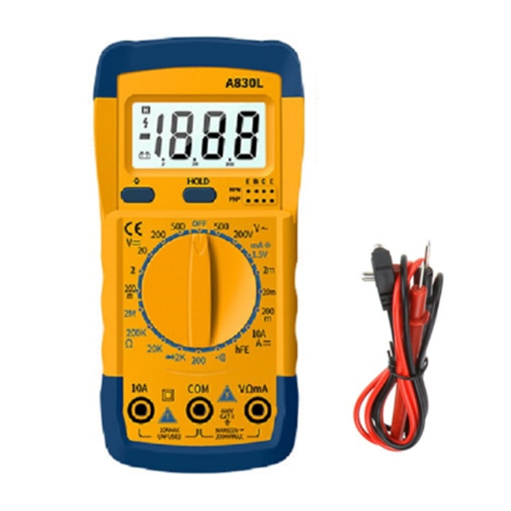 US HOT New 1PC A830L LCD Digital DC Freguency Multimeter OCCA Diode Voltage AC 