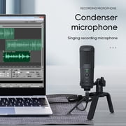 Depusheng Professional USB Computer Microphone A12 High Sensitivity Gaming Desktop Mic for PC Youtube Recording Streaming Video