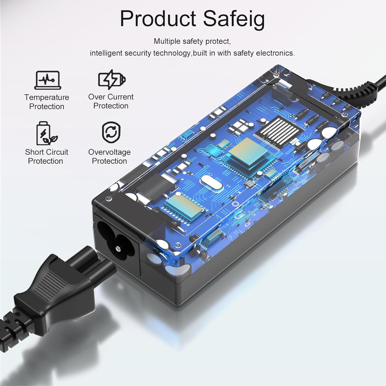 Power Supply Compatible for Logitech G920 G29 - Compatible for Logitech Racing Steering Wheel G920 G923 G25 G27 G940, Driving Force GT Racing Wheel APD DA-42H24 Charger Adapter Cord