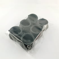 Guozer 12Pcs Mini Candy Cauldron Plastic Treats Jars Halloween Candy Bowl for Party Favors