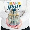 thumbnail image 2 of Big Dot of Happiness Thank You So Very Much - DIY Gratitude Money Holder Gift - Cash Cake, 2 of 7