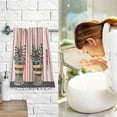 thumbnail image 7 of Yayeee 2 Pack Hand Towels for Bathroom 100% Cotton 16" x 28" Soft Absorbent Kitchen Towel, Stripes Trees, 7 of 7