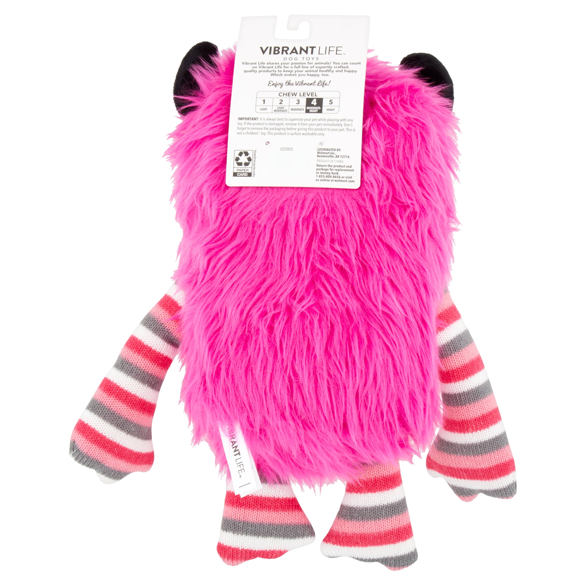 Blue monster dog toy sales