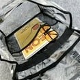 thumbnail image 2 of Transparent PVC Student Backpack Large Capacity Sports Knapsack for Work (Grey), 2 of 10