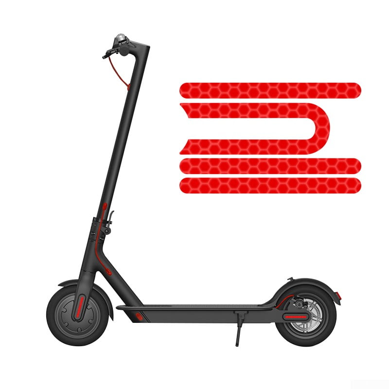 Sticker Waterproof Electric Scooter For Ninebot Reflective Reflector Accessories 
