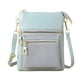 thumbnail image 1 of Bolso de PU para teléfono móvil de mujer, bolso de hombro suave en diagonal, bolso de mano con cremallera de tendencia, 1 of 6