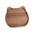 thumbnail image 3 of Bandeja de madera para servir, organizador de platos de madera, tabla de servir moderna, plato de frutos secos, bandeja de comida para decoración del 20x20x15cm, 3 of 8