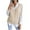 Beige, variant on Aoochasliy Womens Sweaters Pullover Clothes V-neck Solid Knitted Sweater Casual Trendy Sleeveless Vest Jacket Coat Tops