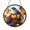 Acrylic 3.5 Inch, variant on Decorative Autumn Bird Glass Window Accent, Round Nature Scene Hanging Art for Seasonal Home Window Display