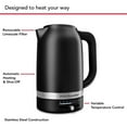 thumbnail image 7 of KitchenAid 1.7 Liter Electric Kettle | Matte Black, 7 of 7
