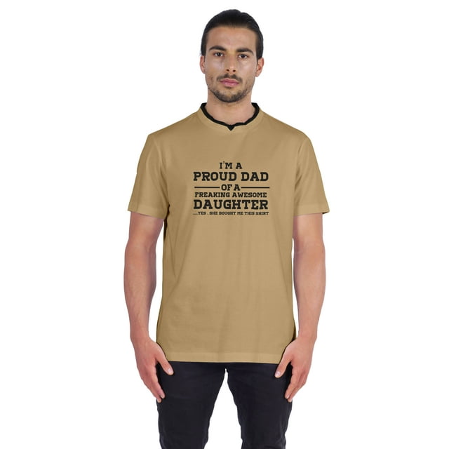 Inkmeso Graphique pour Hommes Je Suis un Fier Papa d'Une Fille Géniale