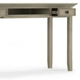 thumbnail image 5 of Simpli Home Amherst SOLID WOOD Transitional 54 inch Wide Desk in Distressed Grey, 5 of 15