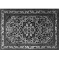 thumbnail image 1 of Ahgly Company Indoor Rectangle Medallion Gray Traditional Area Rugs, 6' x 9', 1 of 1