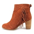 thumbnail image 5 of Toms Lunata Suede With Fringe Boot Women's Shoes, 5 of 5