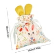 thumbnail image 3 of Easter Drawstring Treat Bags for Candy Storage - Reusable Kid-Friendly Vibrant Design for Easter Egg Hunt Party Favors Classroom Holiday Use, 3 of 6
