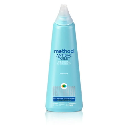 Method Antibacterial Toilet Bowl Cleaner, Spearmint, 24 (Best Bong Cleaner Brand)