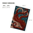 thumbnail image 3 of Lantern Press 1000 Piece Jigsaw Puzzle, Octopus, Paper Mosaic, 3 of 5