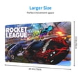 thumbnail image 3 of Rocket League Mouse Pad, Non-Slip Stitched Edges Gaming Mouse Pads, Long Rubber Desk Mat, 15.8x29.5 In, 3 of 9