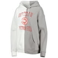 thumbnail image 2 of Women's Gameday Couture Gray/White Nebraska Huskers Split Pullover Hoodie, 2 of 3