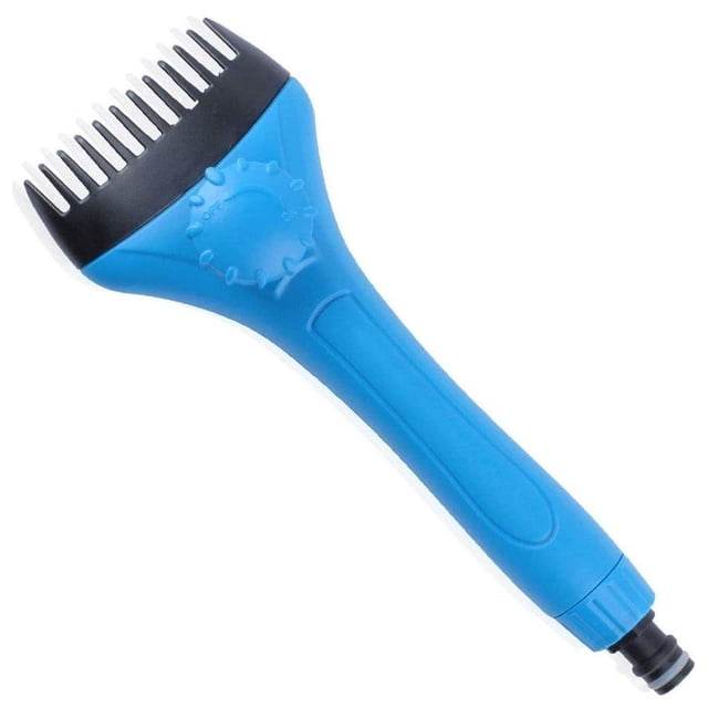 Pool Filter Cartridge Cleaning Brush Handheld Blue PVC Rinse Tool for Swimming Pool Paper Core Filters 7 in x 25 cm
