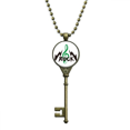 thumbnail image 1 of Rock and roll Llavero Collar Colgante Bandeja Cadena Embellecida Unbranded M, 1 of 3
