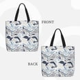 thumbnail image 2 of Balery Sea Animal Bolsa de Mano para Mujeres con Cremallera, Bolsa de Gimnasio con Compartimentos, Bolsa para Laptop, Bolsa para Trabajo, 2 of 7