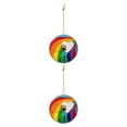 thumbnail image 3 of Billuyoard Pet Memorial Sun Catchers Acrílico Decoración Lindo Portátil Exquisito Iris Colgante Colgante Jardín Ornamento con Cordón Tipo 1 2piezas, 3 of 6