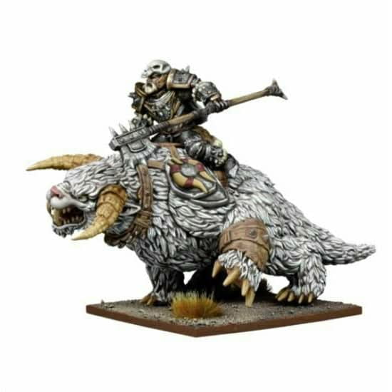 Kings of War - Northern Alliance Thegn on Frost Fang New