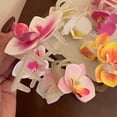 thumbnail image 5 of Fashion Hair Accessories Headwear Strong Grip Claw Clip Bow Flower Hair Clips Shark Clip Orchid Butterfly Hair Clip PINK&WHITE, 5 of 8