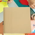 thumbnail image 4 of 1 paquete de hojas de papel kraft grueso, hechas a mano, tamaño A4, para manualidades, cuadernos, calendarios, papel versátil para manualidades, papel de pulpa de madera., 4 of 8