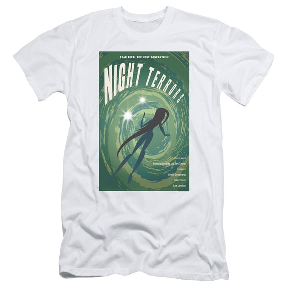 Star Trek Tng Season 4 Episode 17 Adult 30/1 T-Shirt White