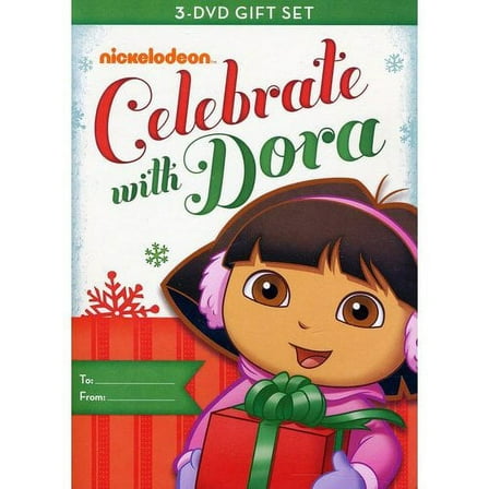 Dora The Explorer: Celebrate With Dora - Dora's Christmas / Dora's Halloween / Dora's Big Birthday Adventure (Full Frame)