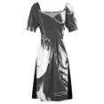 thumbnail image 4 of Girl _ In _ vestido sin mangas de Anime para mujer vestidos de fiesta falda de verano para mujer, 4 of 5