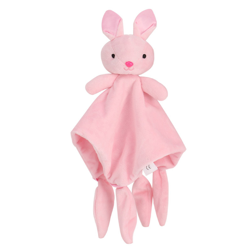 Baby Comfort Towel Soft Stuffed Animal Plush Security Blanket Soothing