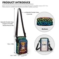 thumbnail image 6 of HELLHERO Rainbow Leopard Cub Shoulder Bag, Leakproof, Outdoor Travel Polyester 4.33x1.97x7.09, 6 of 7
