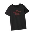 thumbnail image 3 of Camiseta de mujer, camiseta básica, camiseta informal de recuerdo con cuello redondo para ir de compras SG, 3 of 8