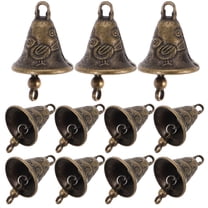 MRLESS Set of 10 Metal Vintage Cow Bells Charms for Wind Chimes ...